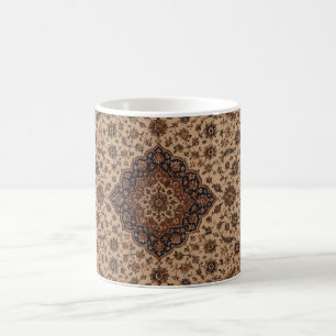 Tasse à café à motif de tapis persan vintage   Ant