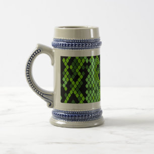 Tasse à café à motif imprimé animal serpent classi