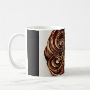 Tasse à café abstraite