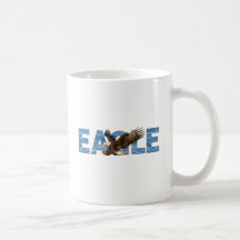 Tasse à café Aigle Majestueux – Art de la nature f