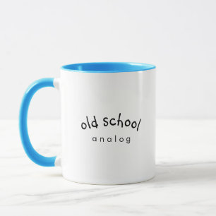 Tasse à café analogique Old School