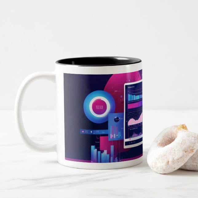 Tasse à café analyste de données (Avec donut)