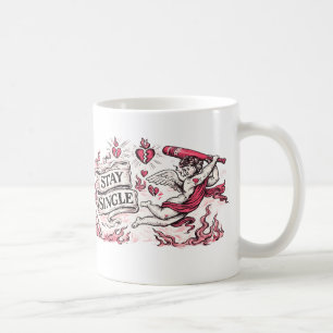 Tasse à café anti-Saint-Valentin