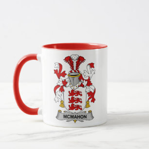 Tasse à café aux armoiries de la famille Mc Mahon