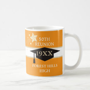 Tasse à café aux couleurs de l'école pour la réuni