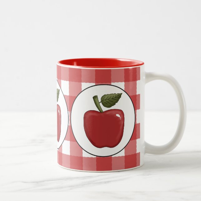 Tasse à café aux fruits de la pomme de pays (Droit)