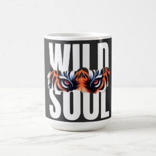 Tasse à café aux yeux de tigre Wild Soul   Gr
