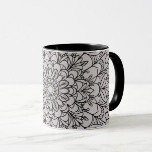 tasse à café avec caligraphie arabe