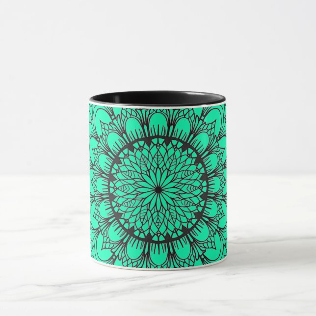 tasse à café avec caligraphie arabe (Centre)
