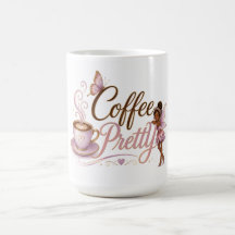 Tasse à café avec Coffee Pretty pixie (2)