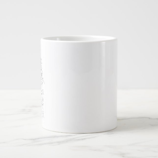 Tasse à café avec dessin de chien Cockapoo (Devant)