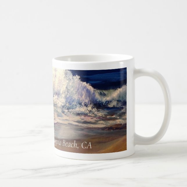 Tasse à café avec image de plage (Droite)