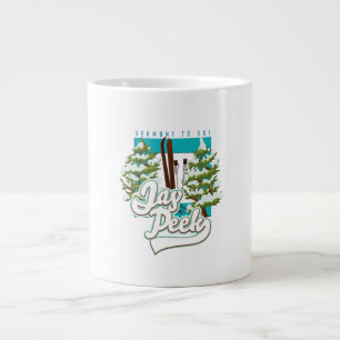 Tasse à café avec logo de ski Jay Peek Vermont