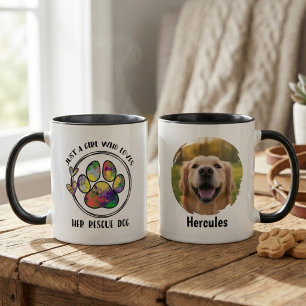 Tasse à café avec photo de l'animal de compagnie –