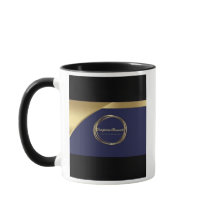 Tasse à café avec poignée.