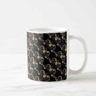 Tasse à café avec symbole chinois de la chauve-sou