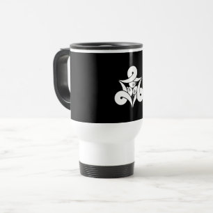 Tasse à café avec trois oies sauvages en boucle to