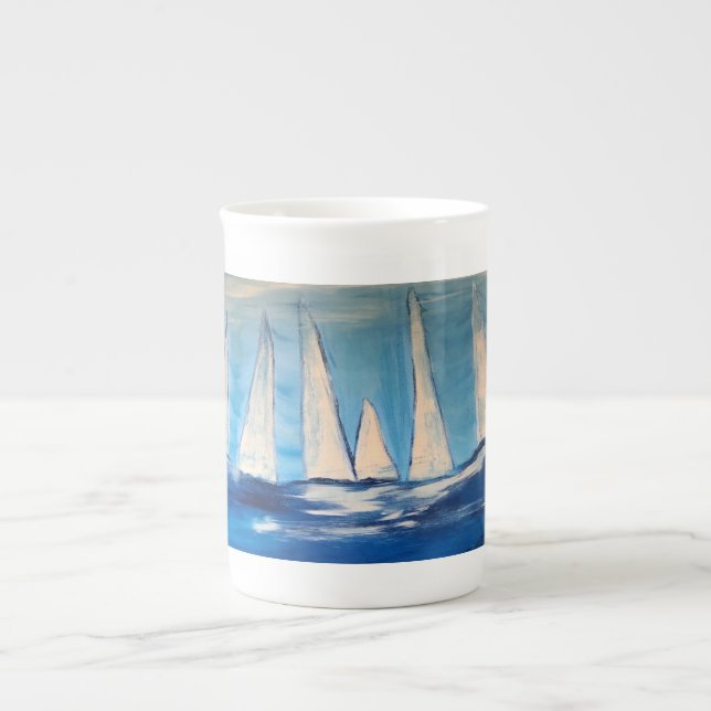 Tasse à café avec un motif organisé spécialement (Devant)