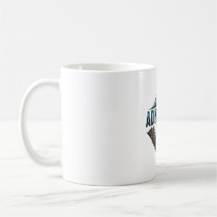 Tasse à café Aventure Attend Crêtes et Vallées