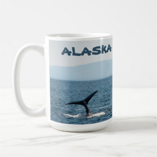 Tasse à café Baleine à bosse Queue Paysage Alaska