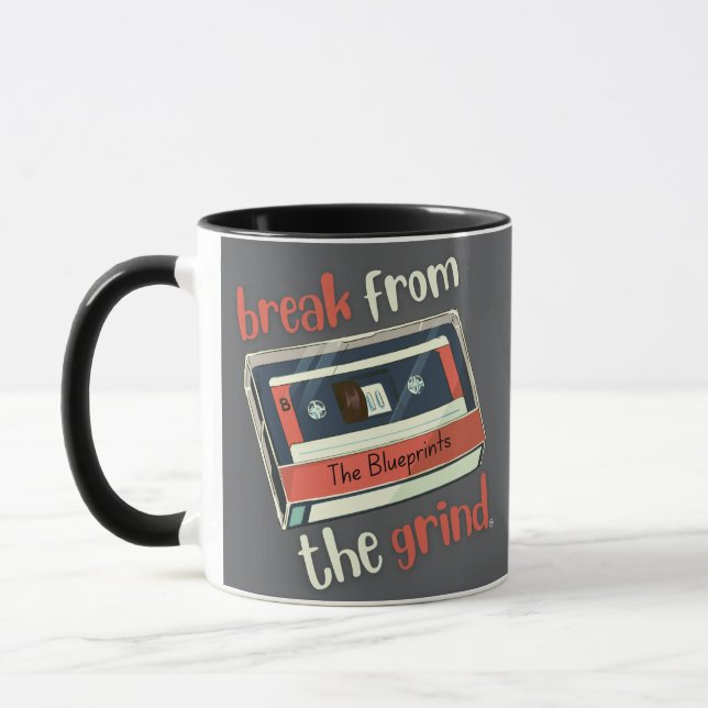 Tasse à café Blueprints (Gauche)