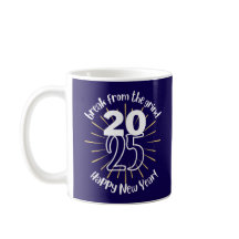 Tasse à café Bonne Année 2025 BFTG