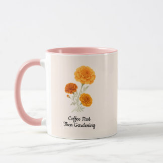 Tasse à café Bouquet de Souci