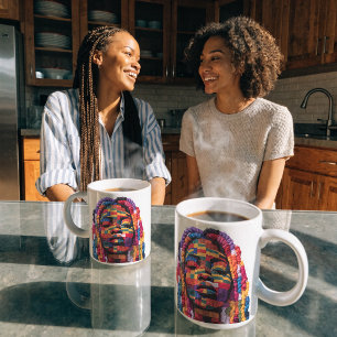 Tasse à café Célébration de l'art des femmes quilt