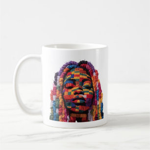 Tasse à café Célébration de l'art des femmes quilt