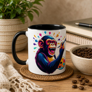 Tasse à café Chimpanzé
