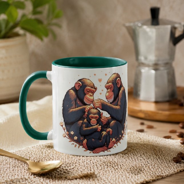Tasse à café Chimpanzé (Chimpanzee Coffee Mug)