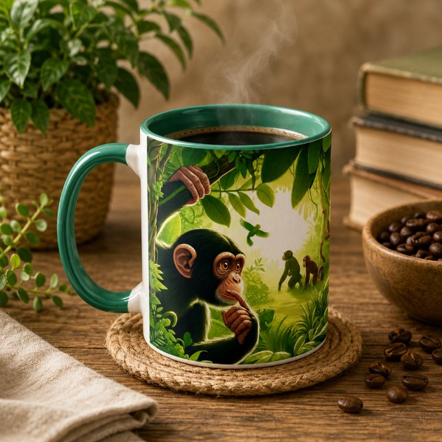 Tasse à café Chimpanzé (Chimpanzee Coffee Mug)
