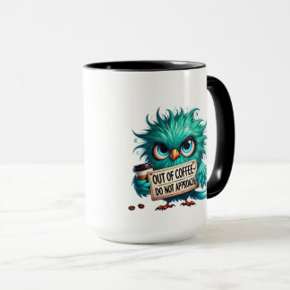 Tasse à café Chouette Drôle, Tasse Plus de Café