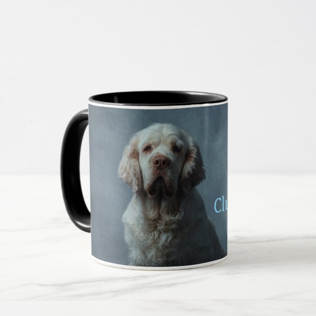 Tasse à café Clumber Spaniel (Devant gauche)