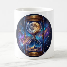 Tasse à café Cosmic Moon Hourglass