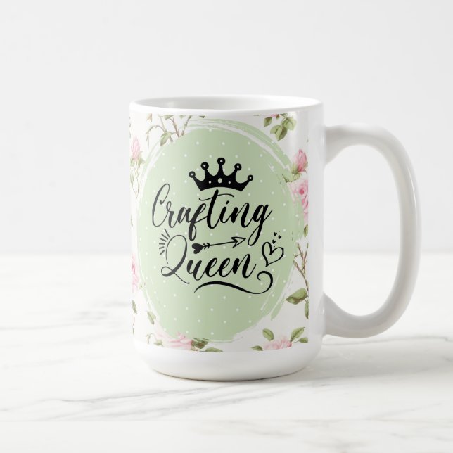 Tasse à café Crafting Queen (Droite)