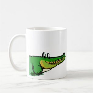Tasse à café Crocodile Mignon & Joyeux Croc Heur