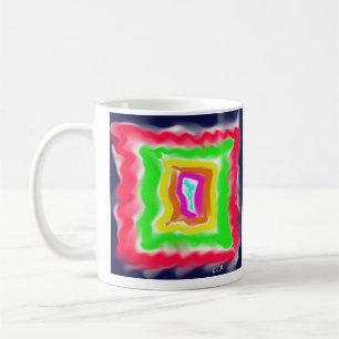 Tasse à café d'art impressionniste
