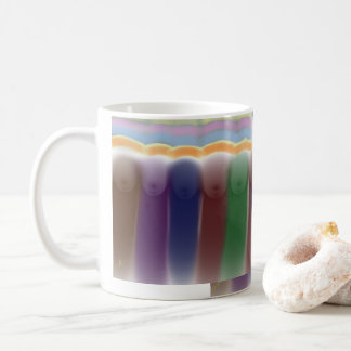 Tasse à café d'art impressionniste