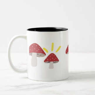 Tasse à café de champignons
