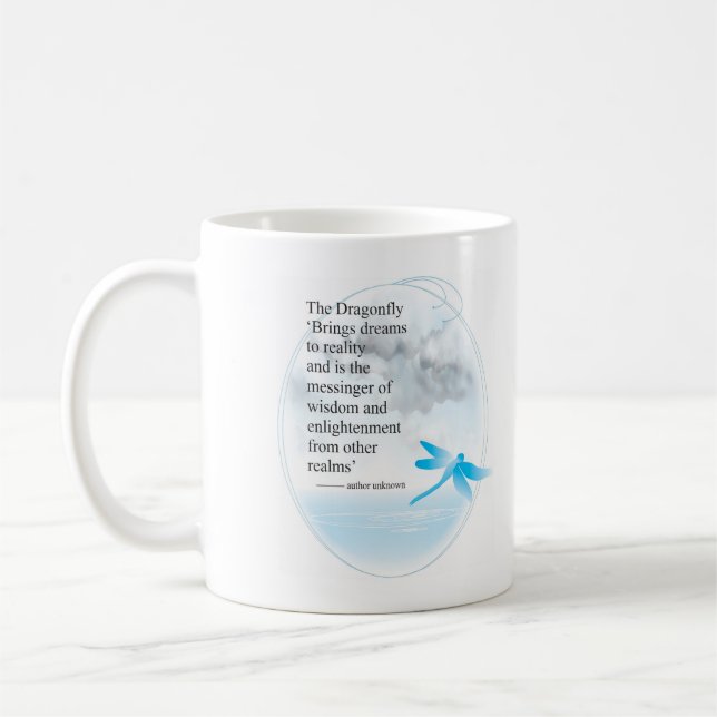 Tasse à café de la libellule (Gauche)