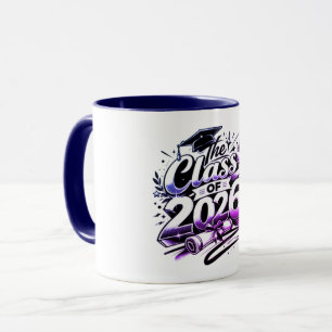 Tasse à café de remise des diplômes de la promotio