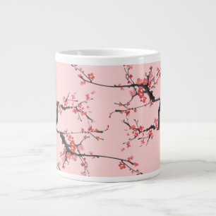 Tasse à café de style japonais - Art floral Sakura