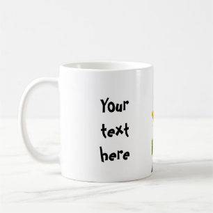 Tasse à café de thé anglais tournesol ...