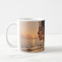 Tasse à café Déesse de l'heure dorée Feel the Gold