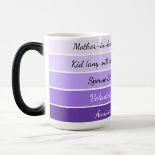 Tasse à café dégradé pour célébrations obligatoire