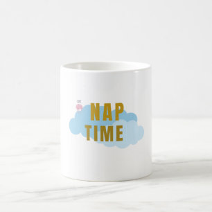 Tasse à café drôle de l'heure de la sieste – Parfa