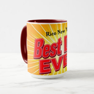 Tasse à café drôle pour papa hilarant   Personnali