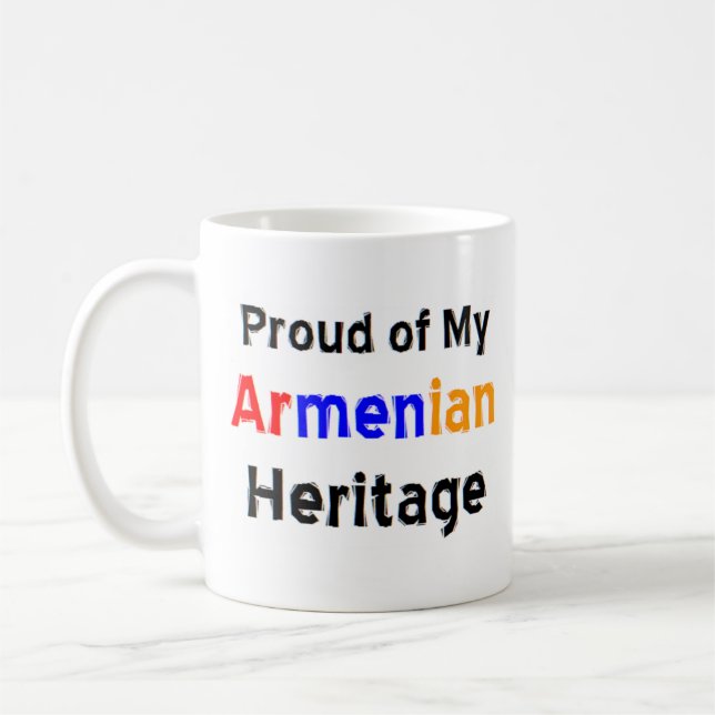 tasse à café du patrimoine arménien (Gauche)