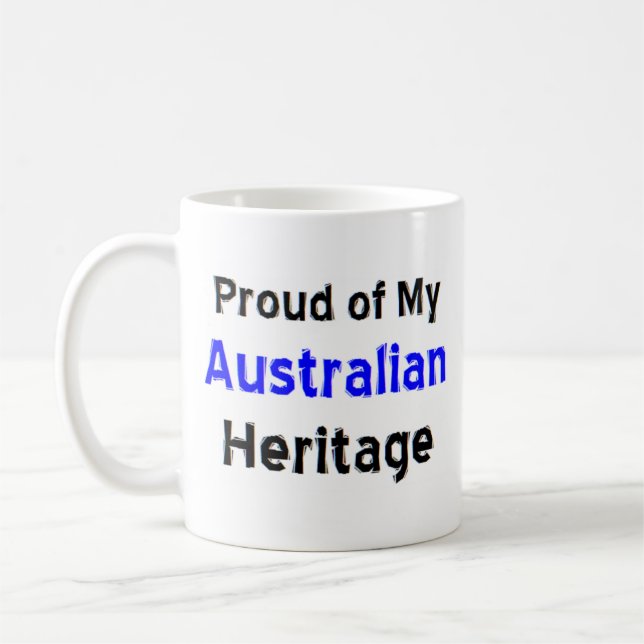 tasse à café du patrimoine australien (Gauche)